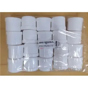 FAGRON/K Kelímok biely + skrutkovací uzáver 150 g 20 ks
