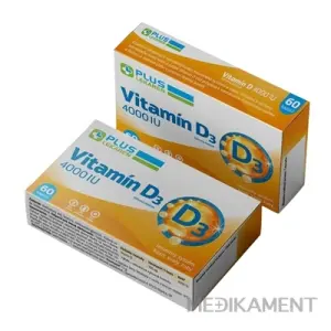 PLUS LEKÁREŇ Vitamín D3 4000 IU kapsuly 60 ks