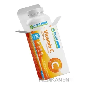PLUS LEKÁREŇ Vitamín C 250 mg tablety 30 ks