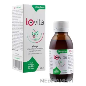 NATURES iovita sirup s čajovníkovým extraktom a negatívnymi iónmi 100 ml