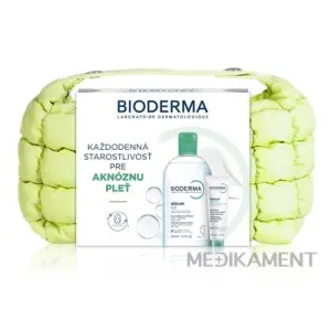 BIODERMA Sébium darčekový balíček H2O čistiaca micelárna voda 500 ml+Kerato+gél krém 30 ml