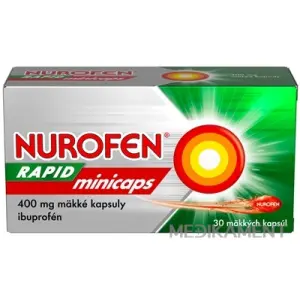 Nurofen Rapid Minicaps 400 mg mäkké kapsuly 30 ks