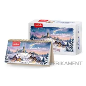 APOTHEKE Adventný kalendár + čaje v nálevových vreckách 27 ks