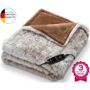 Vyhrievacia deka BEURER HD 92 Arctic Brown 1ks