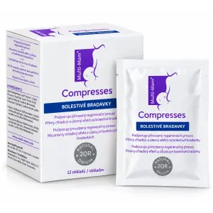 MULTI-MAM COMPRESSES hojivý obklad 12 ks