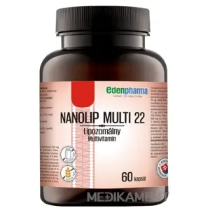 EDENPharma NANOLIP MULTI 22 kapsuly 60 ks