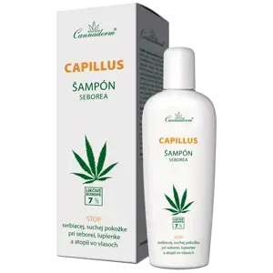Cannaderm CAPILLUS šampón seborea 150 ml