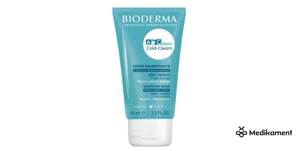 BIODERMA ABCDerm Cold Cream pleťov&yacute; kr&eacute;m 